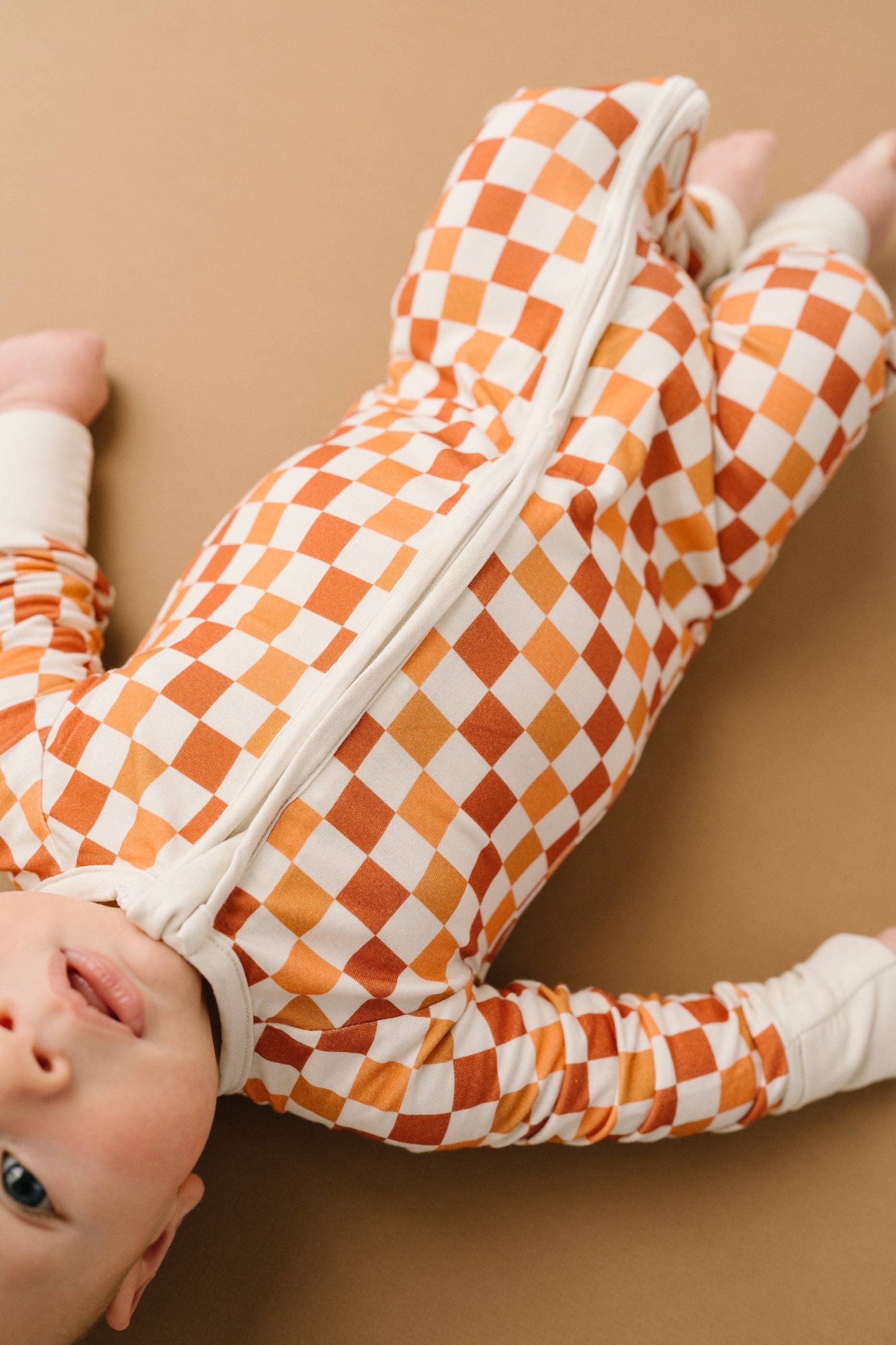 Checkered Bamboo Sleep + Play