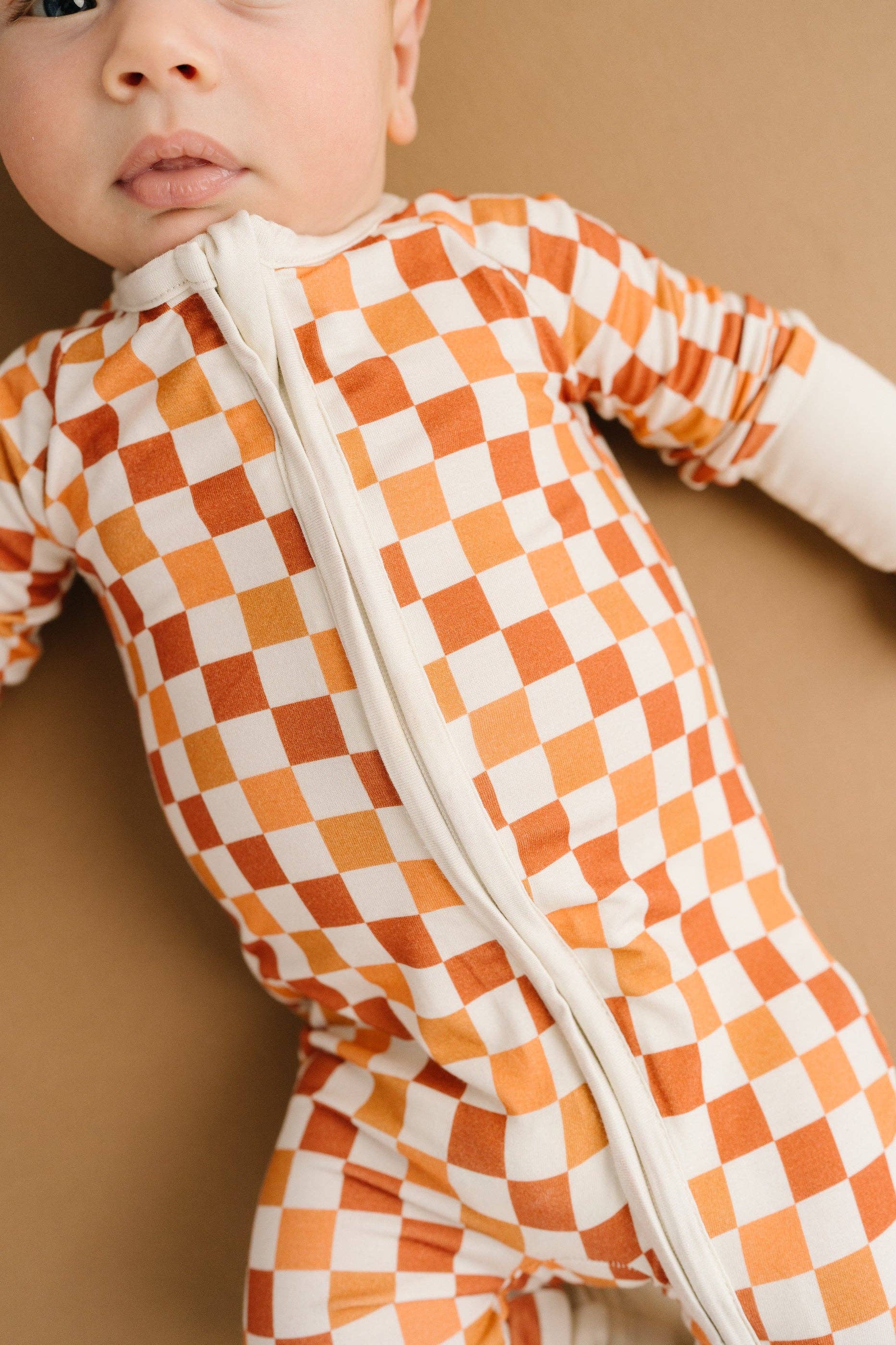 Checkered Bamboo Sleep + Play
