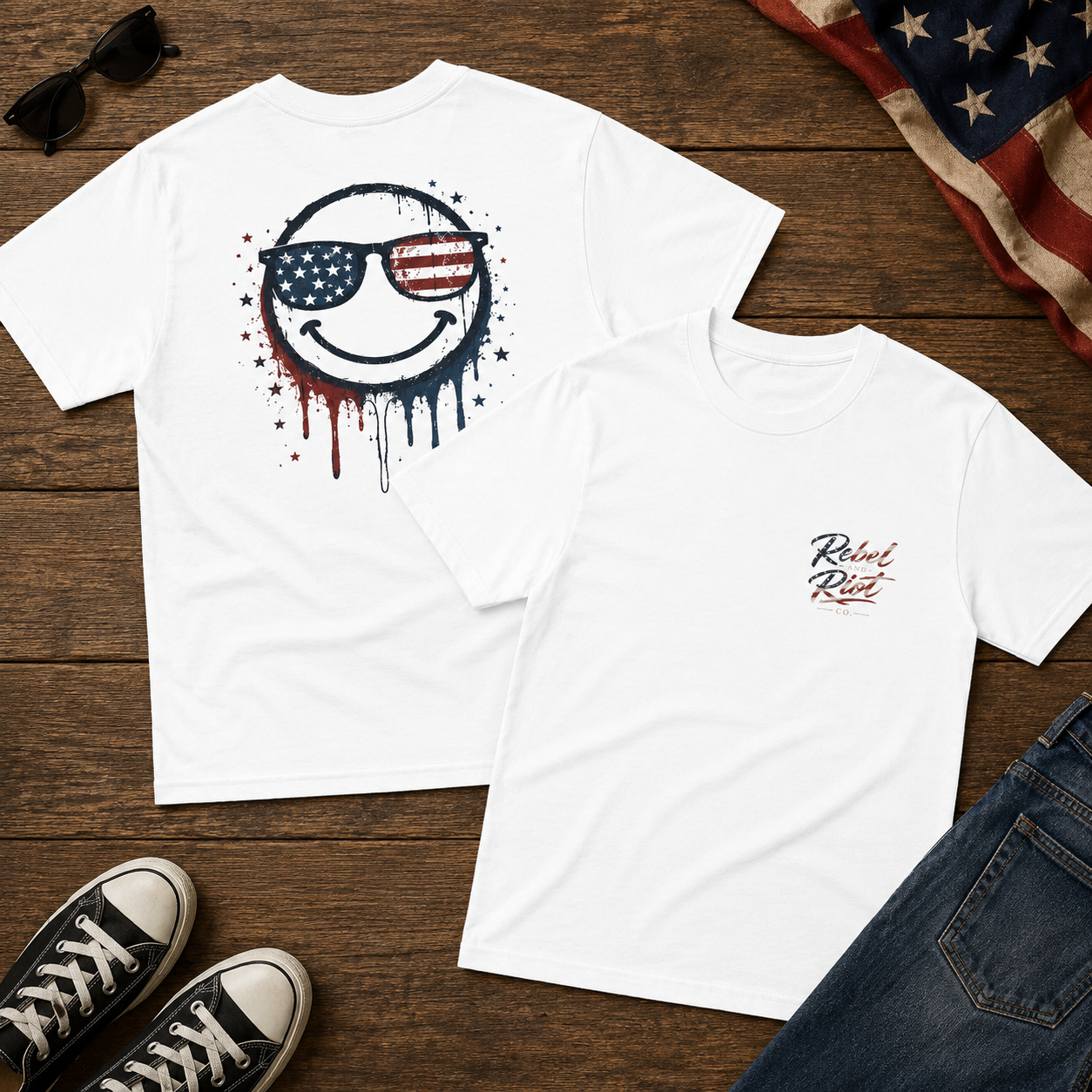 Stars & Smiles Toddler Tee