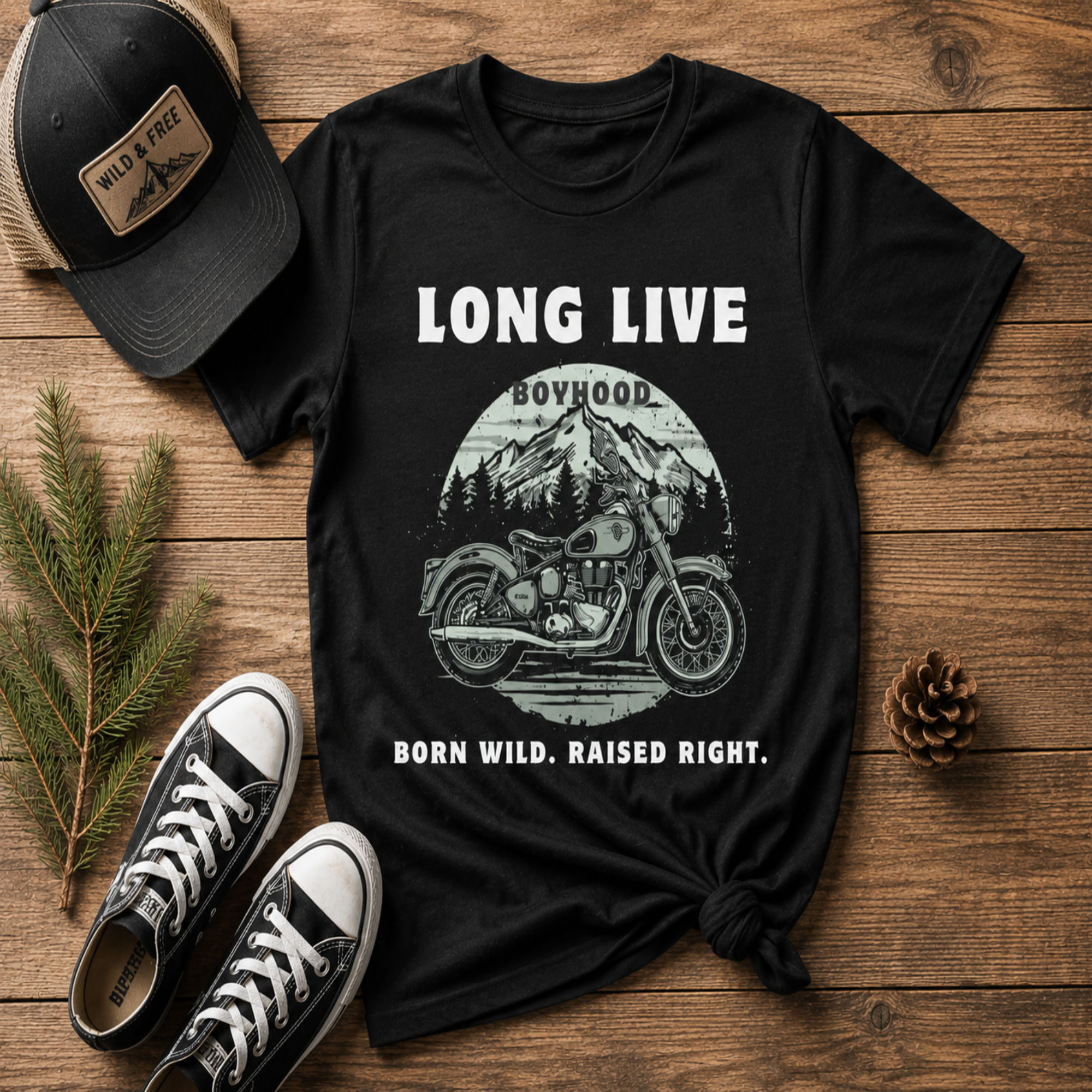 Rebel Roads Toddler Tee