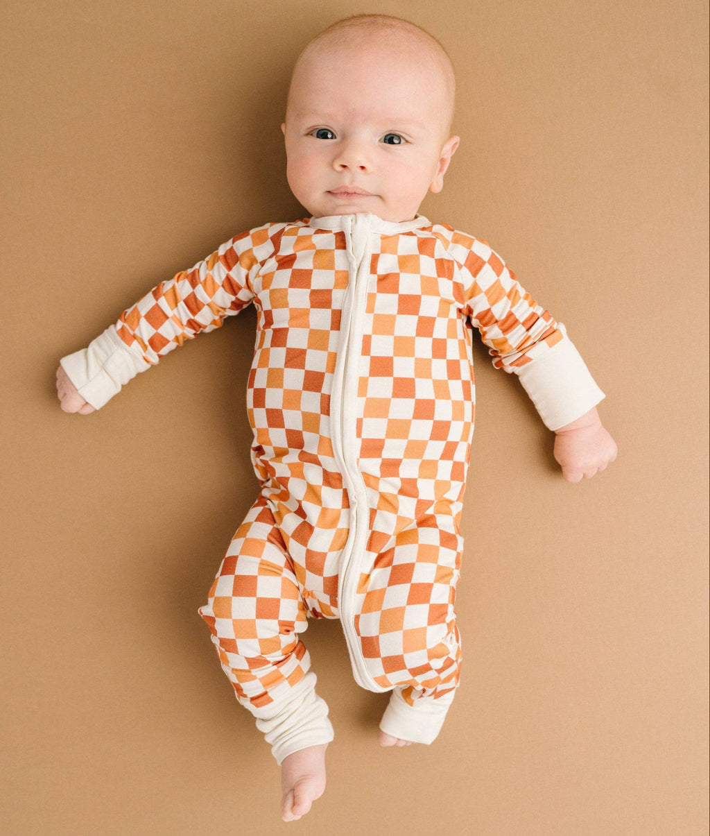 Checkered Bamboo Sleep + Play